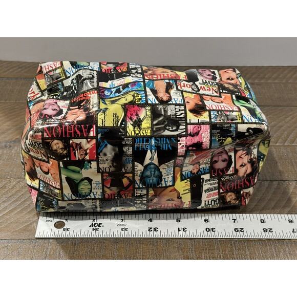 Glossy Magazine Cover Cosmetic Bag Daniel Craig/Michelle Obama Magazine - Picture 6 of 13